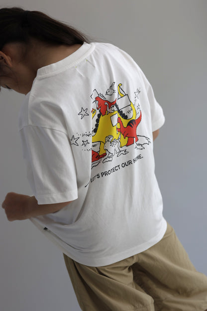 《環境配慮素材》*SUPER-KIKI コラボ*OG 子供の権利 TEE［110-145cm］