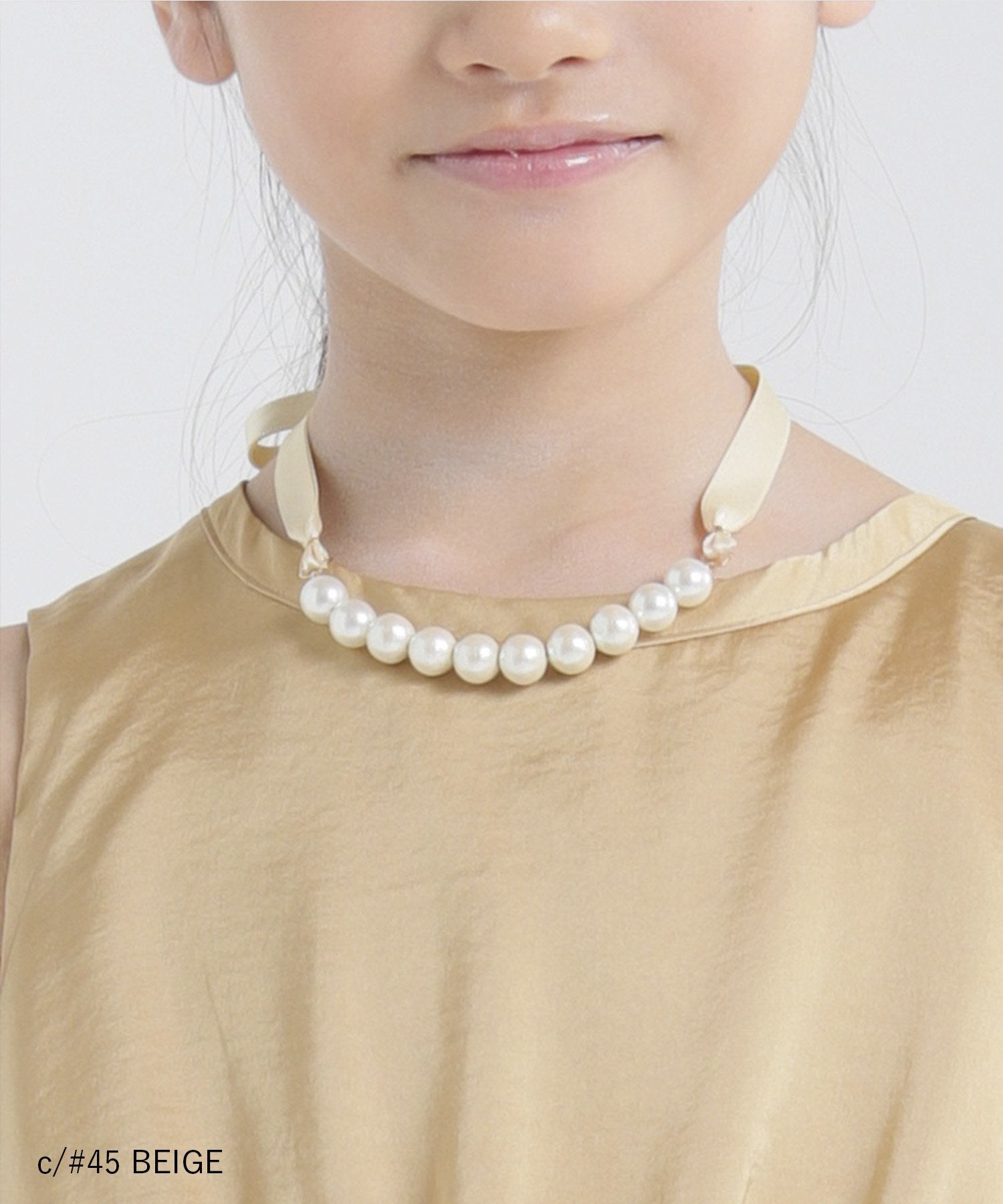 COTTON PEARL NECKLESS (AL711009） – ARCH&LINE