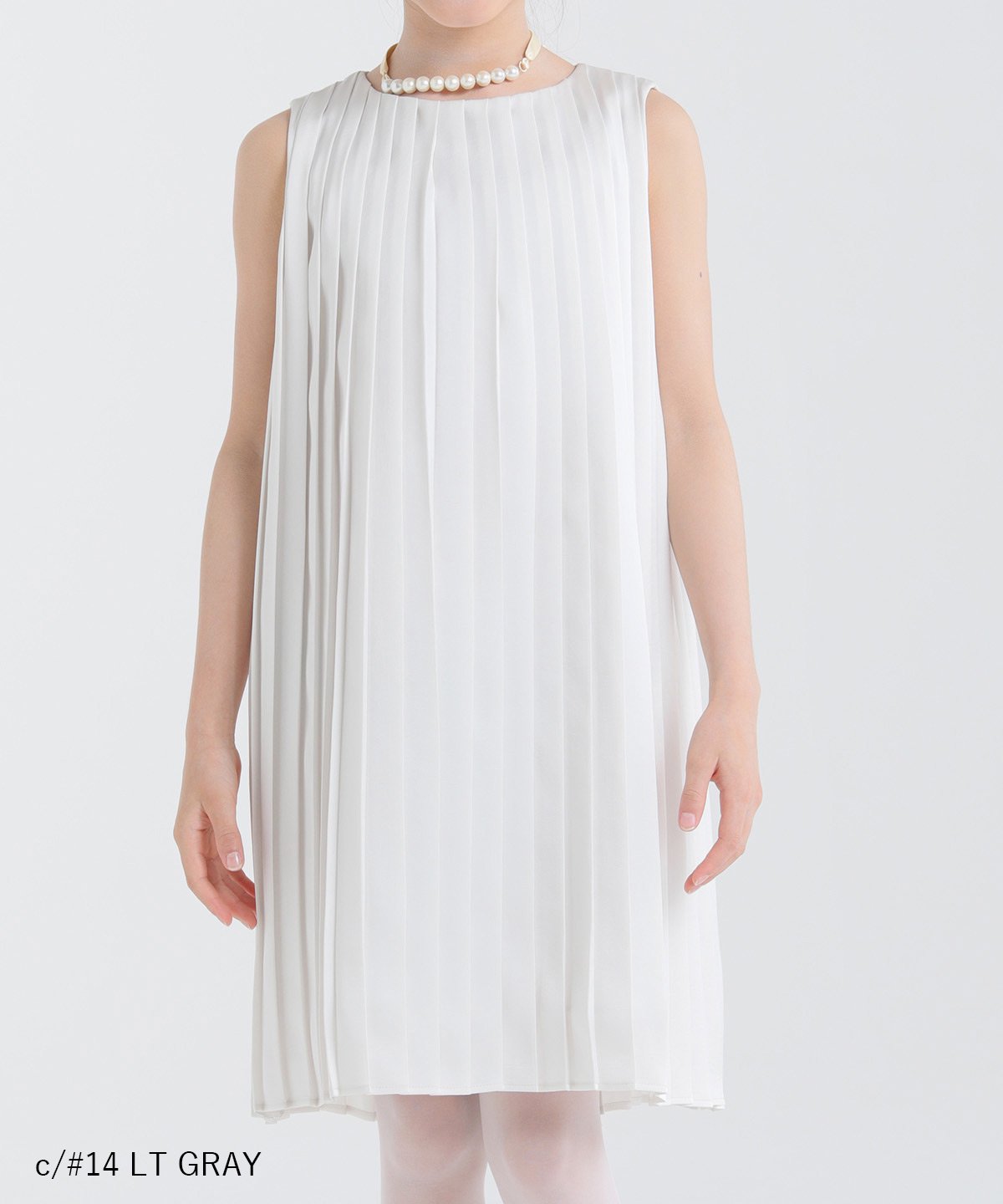 SLEEVELESS PLEATS DRESS フォーマル [100-145cm]