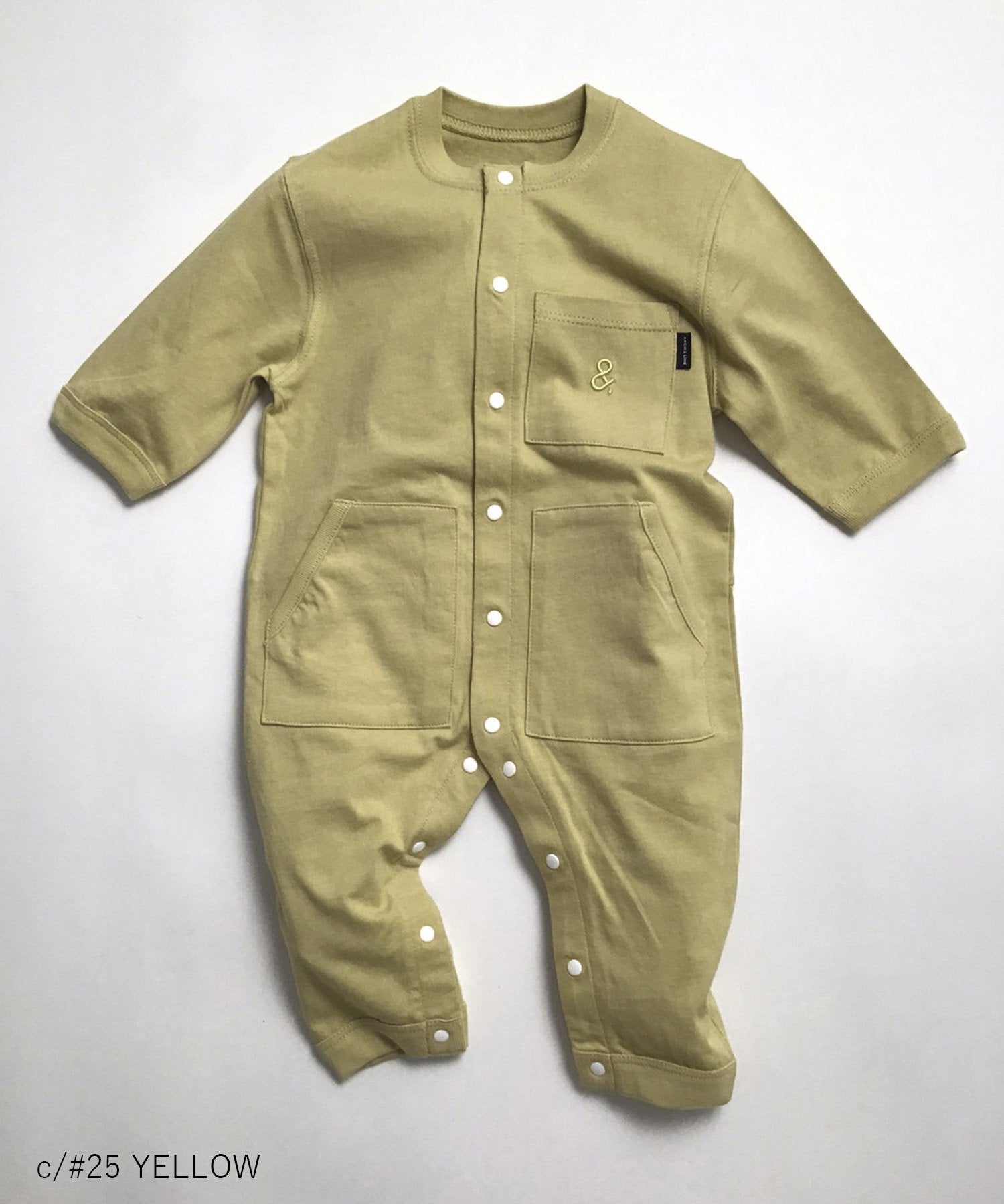 OG FATIGUE L/S ROMPERS オーガニックコットン［9か月～1歳/身長