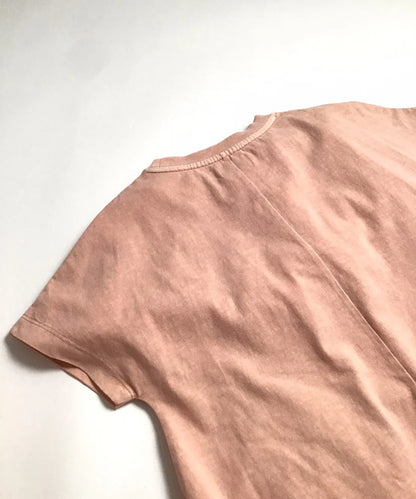OUTLET G/D CANVAS FLARE DRESS 製品染めワンピ/ポケット付き［100-145cm］