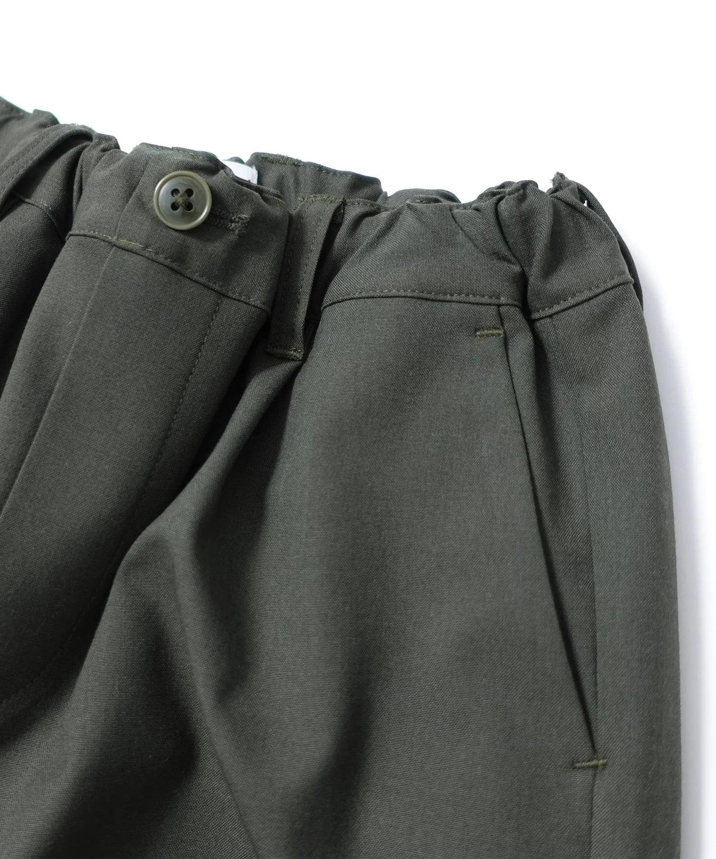 [Environmentally friendly material] B GREEN CREW PANTS For both on and off use Recycled polyester [100-145cm]