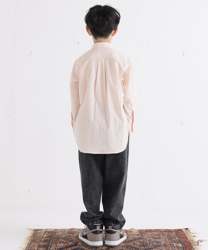 [Environmentally friendly material] Ly/Co COLOR SHIRT On/off shirt [100-145cm]