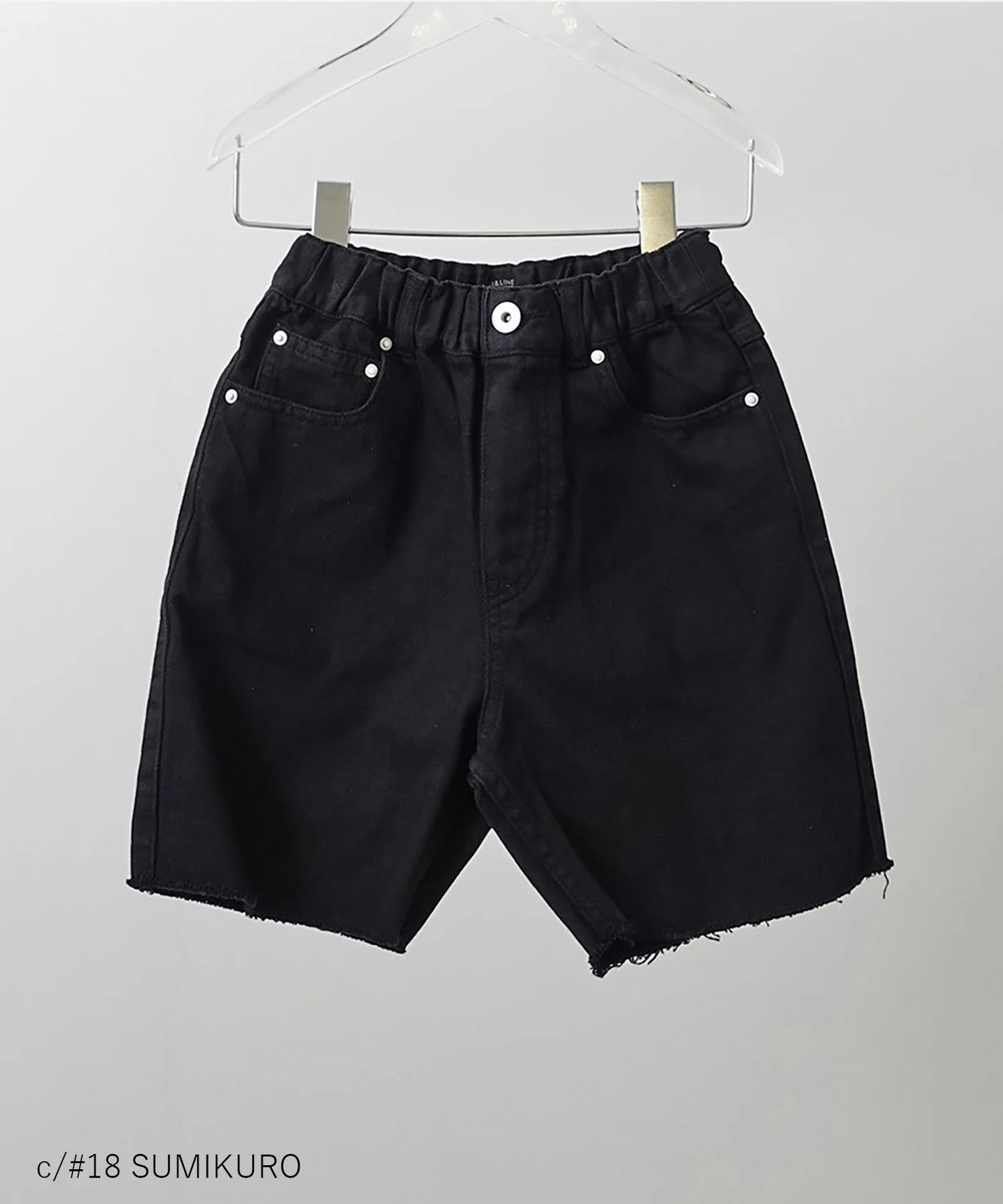 OUTLET [環保材質] OG G/D 牛仔短褲 有機棉 產品染色 [100-145cm]