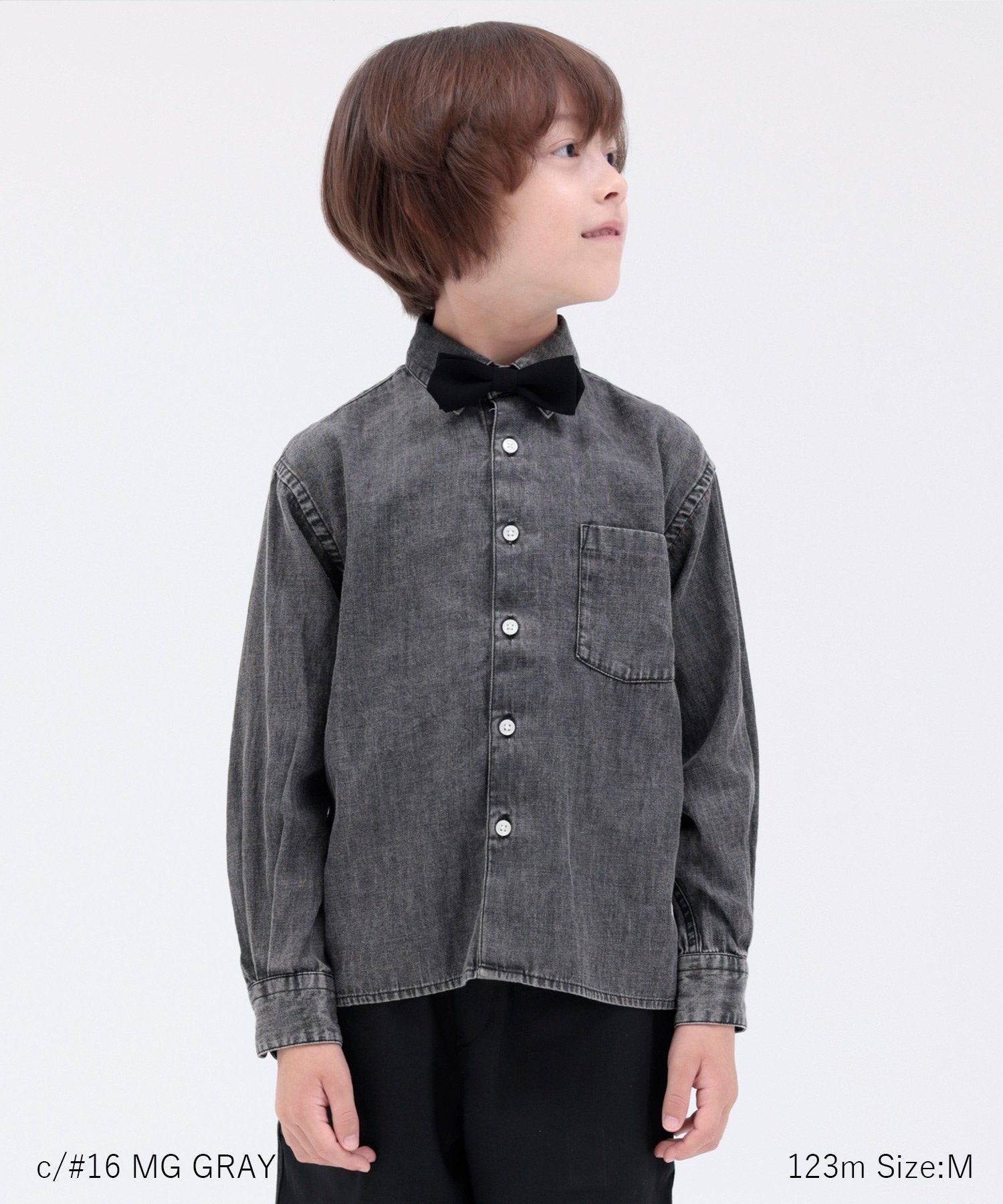 環境配慮素材》OG LIGHT DENIM B/D SHIRT オーガニックコットン