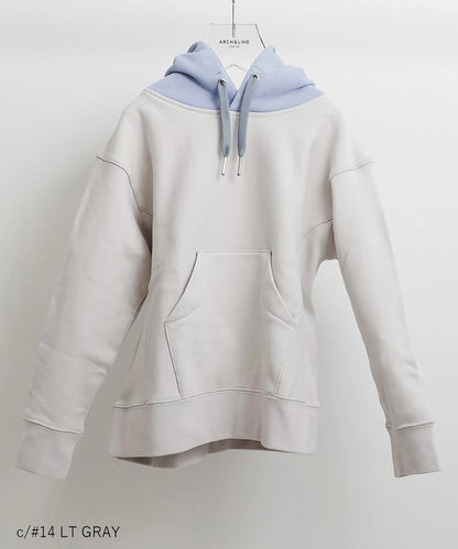[Eco-friendly material] OG CLEAR TERRY LOOP CRAZY HOODIE Organic cotton fleece crazy pattern [145-175cm]