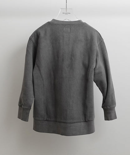 [Environmentally friendly material] OG CANVAS TERRY LOOP CARDIGAN Organic cotton fleece product dyed [145-165cm]