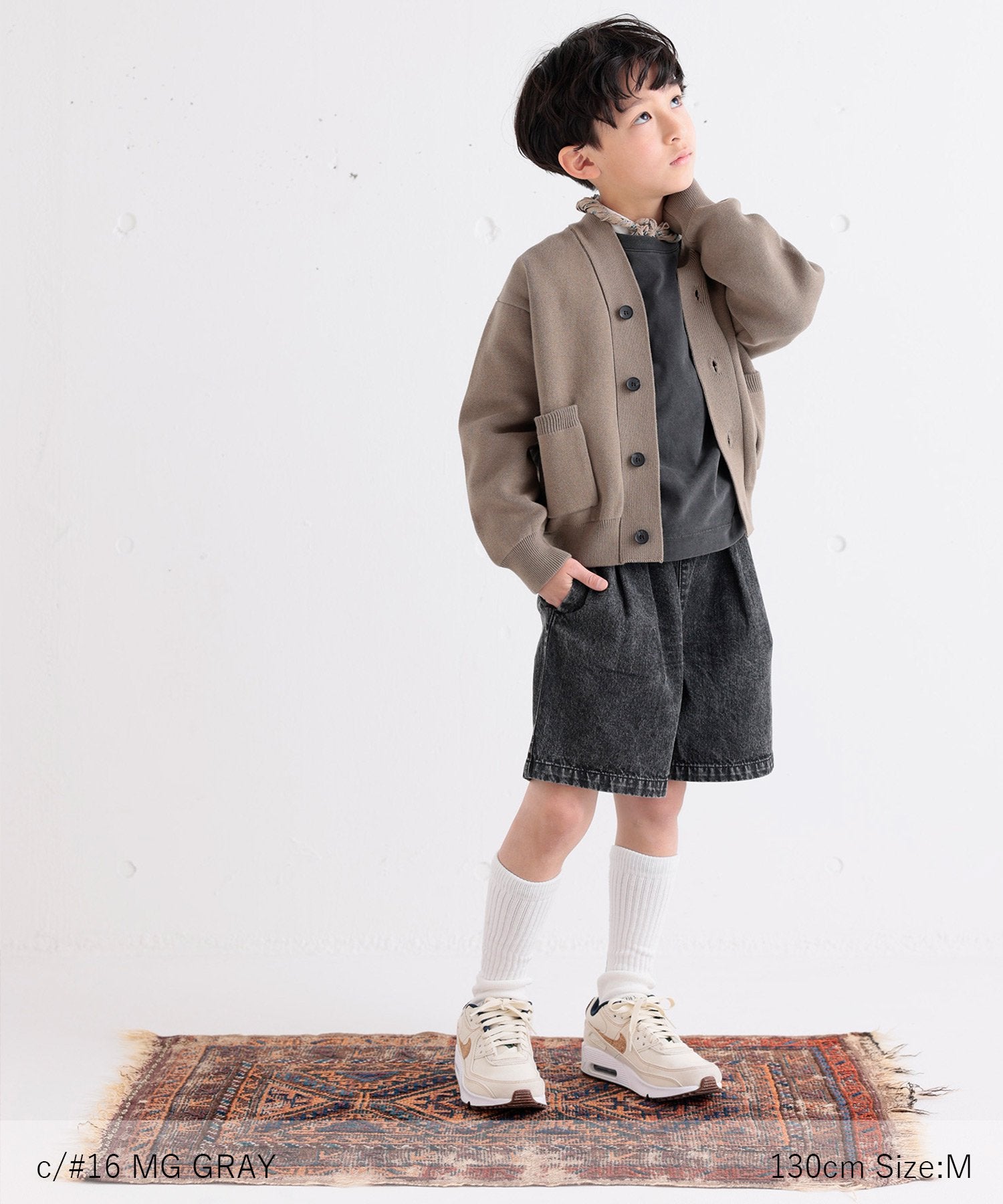 環境配慮素材》OG DENIM NEUTRAL SHORTS オーガニックコットン