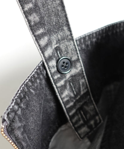 【環保材質】OG DENIM JUMPER SKIRT 有機棉漂白牛仔布 全季材質【100-145cm】