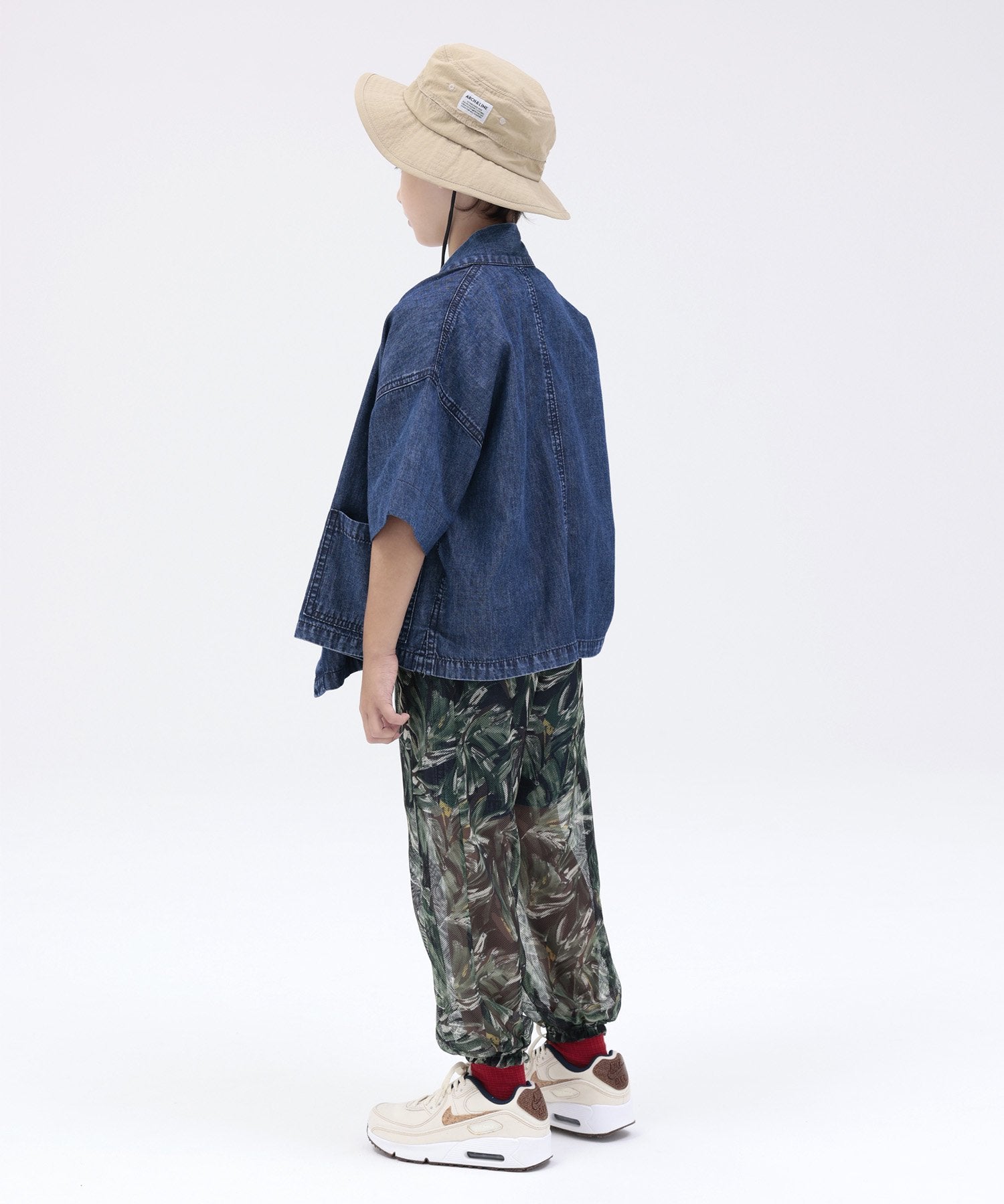 LIGHT DENIM SAMUE Samue Jinbei Setup available [100-145cm LIGHT DENIM SAMUE Samue Jinbei Setup available [100-145cm