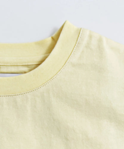 [Environmentally friendly material] OG COTTON HERE TEE Organic cotton wide type [85-145cm]