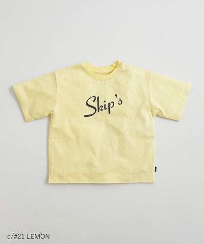 《環境配慮素材》OG COTTON SKIPS TEE オーガニックコットン ワイド型［145-175cm］