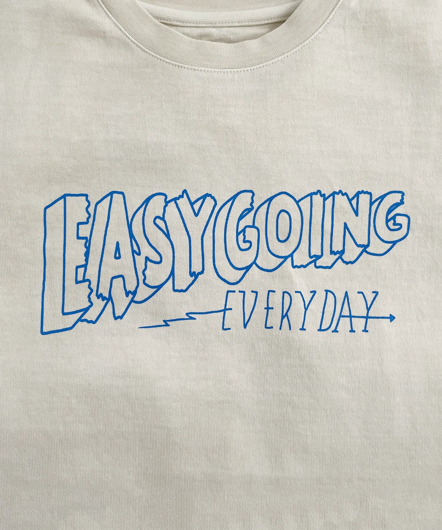 《環境配慮素材》OG GD COTTON EASY TEE オーガニックコットン ジャストルーズ型［145-175cm］