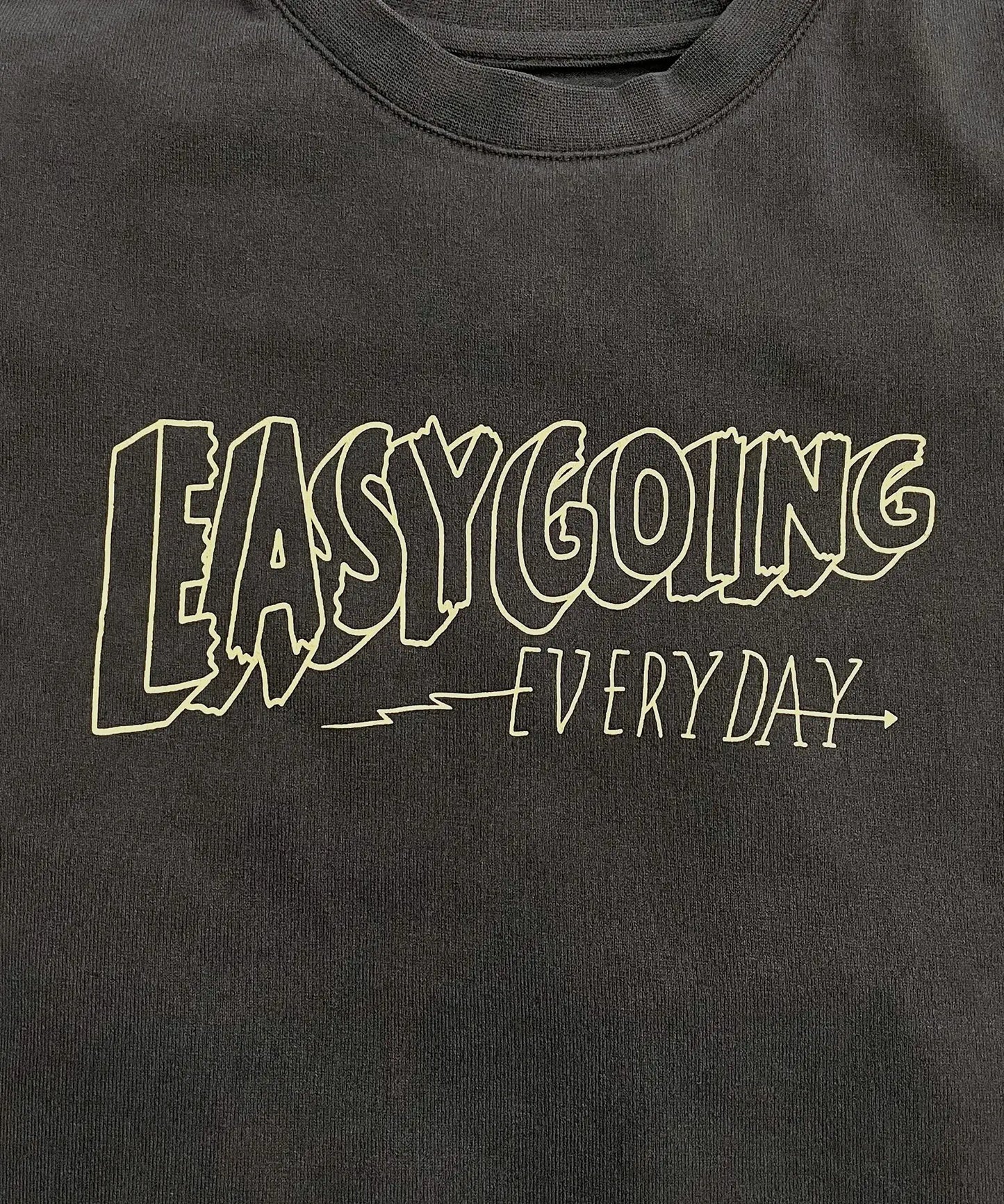 《環境配慮素材》OG GD COTTON EASY TEE オーガニックコットン ジャストルーズ型［145-175cm］