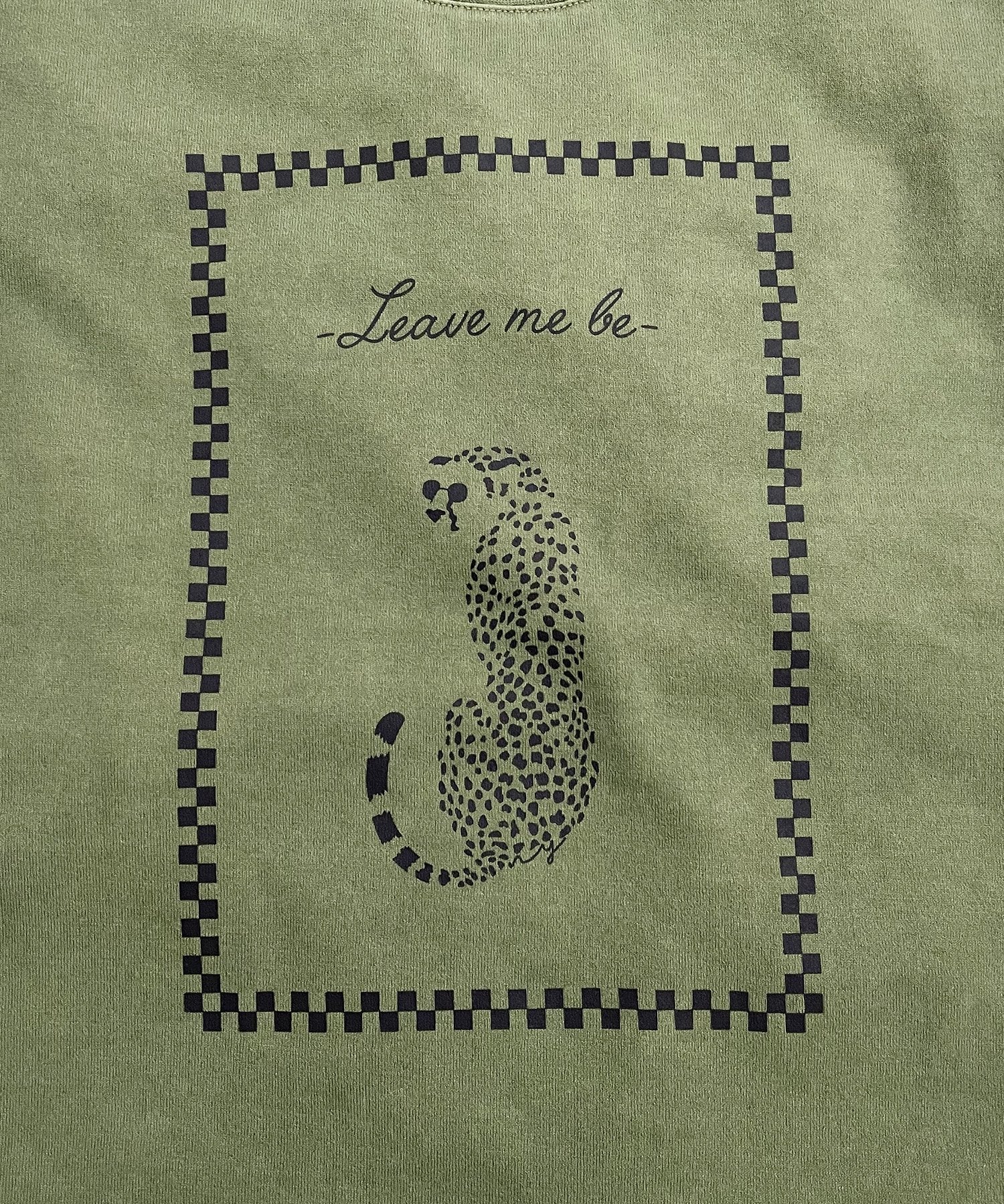 環境配慮素材》OG GD COTTON CHEETAH TEE チャリティー オーガニック