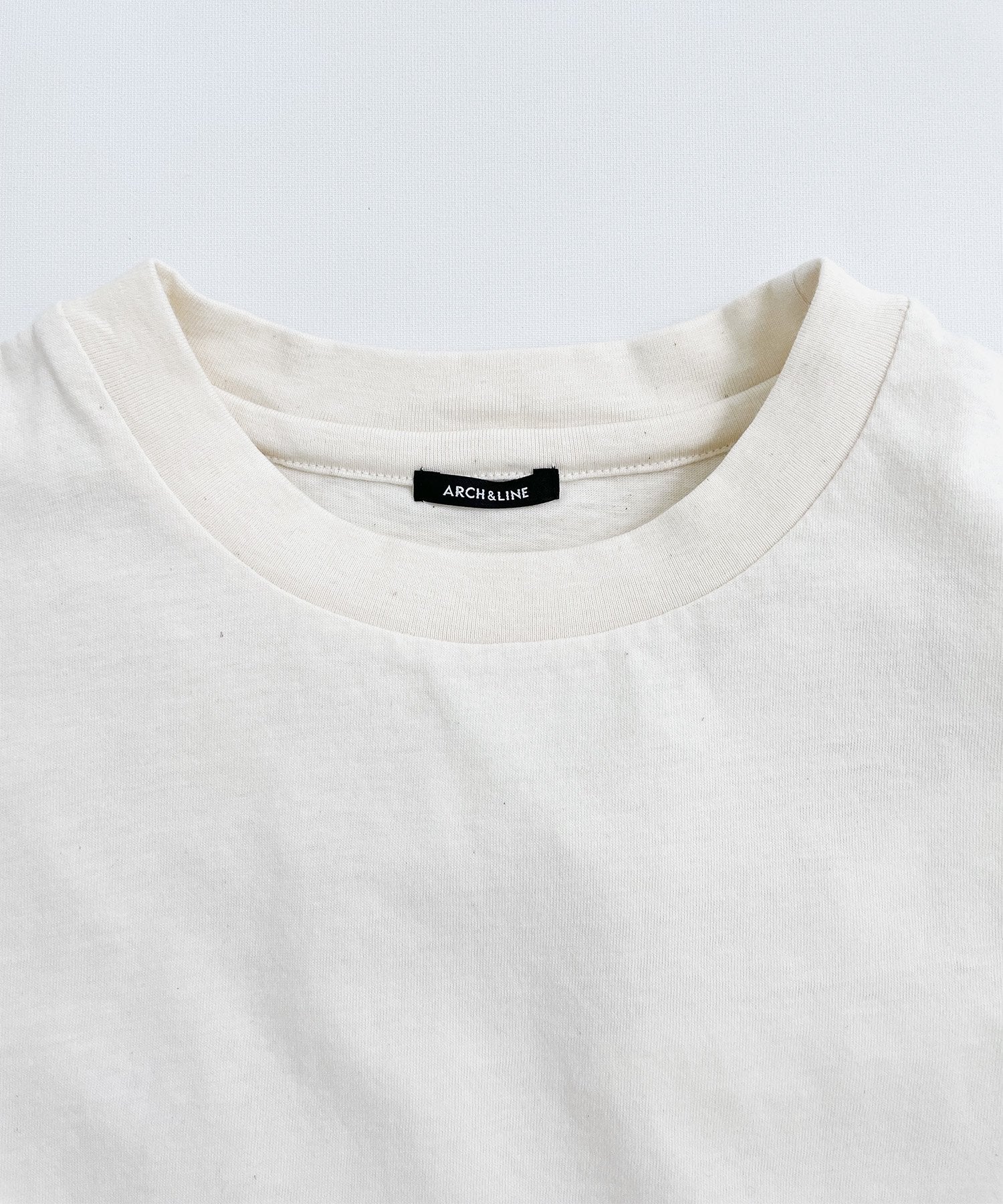 環境配慮素材》OG UNDYED H/S TEE オーガニックコットン 無染色 薄手