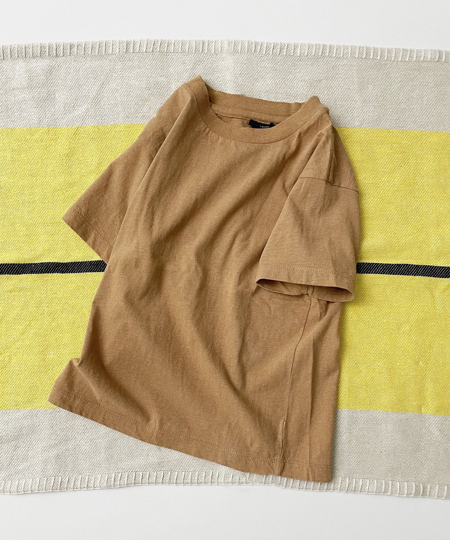 【環保材質】OG UNDYED H/S TEE 有機棉，未染色，薄型【100-145cm】