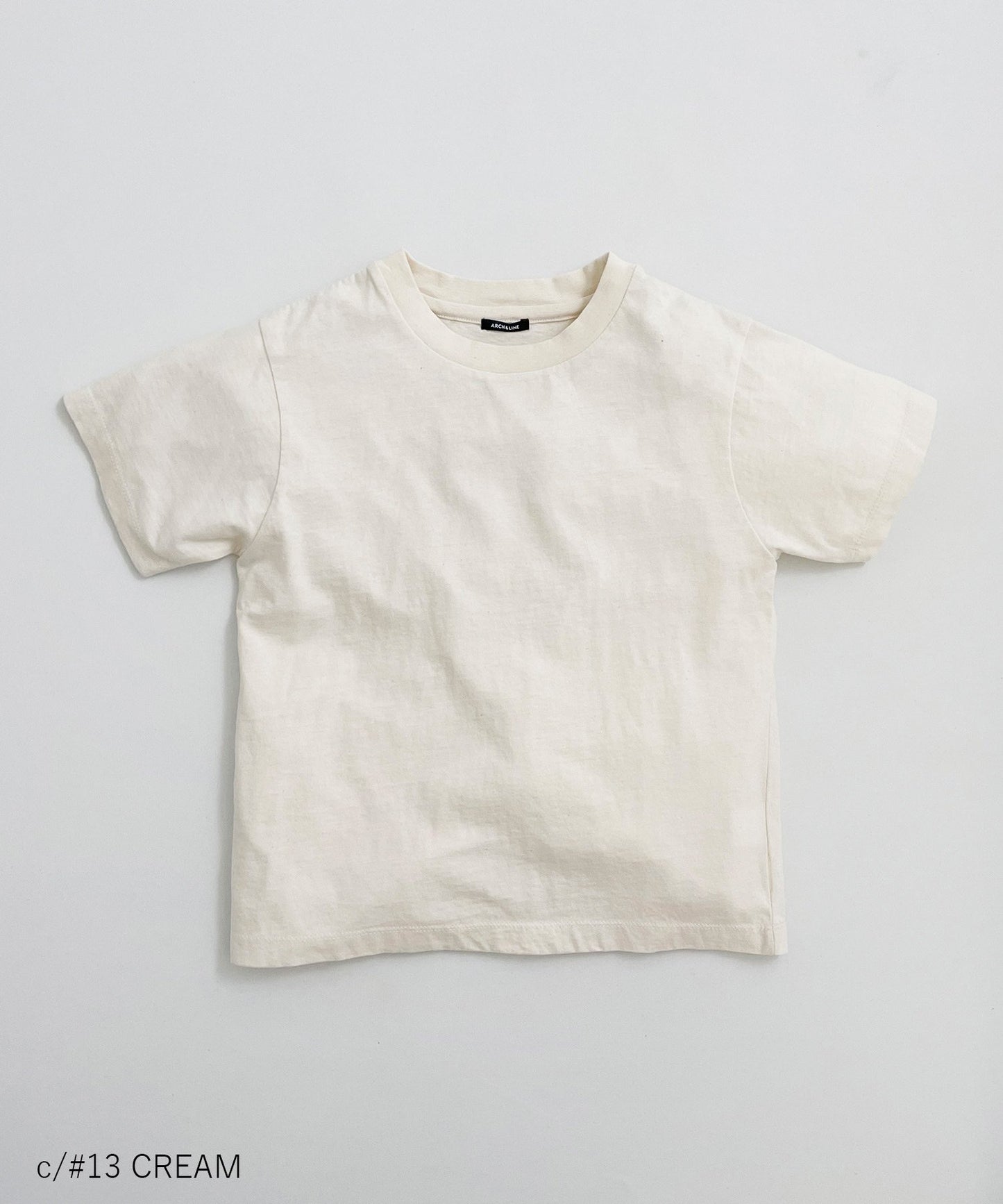 【環保材質】OG UNDYED H/S TEE 有機棉，未染色，薄型【100-145cm】