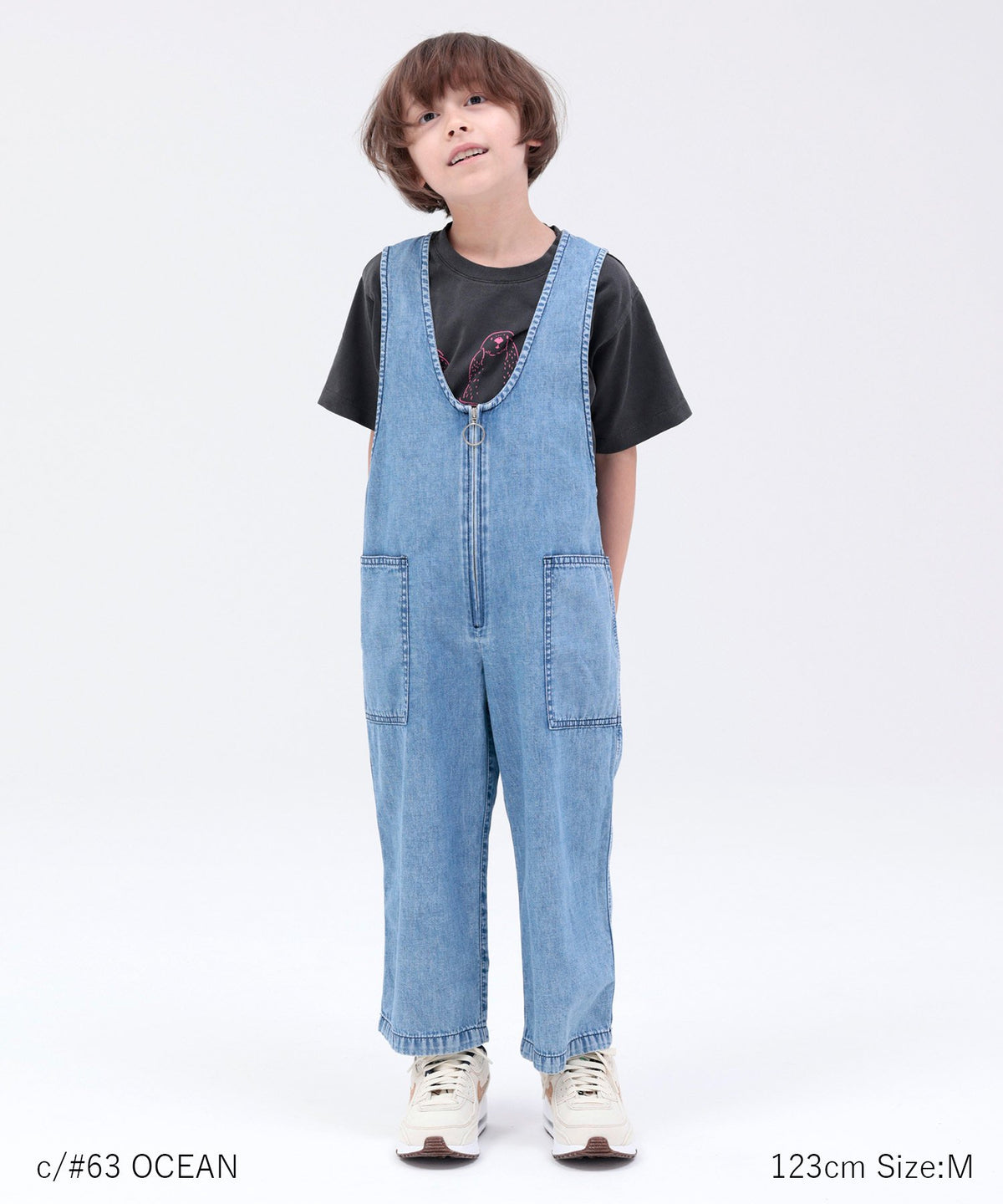 LIGHT DENIM SALOPETTE オールインワン 薄地［100-145cm］ – ARCH&LINE