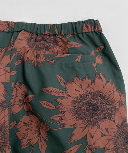 [Environmentally friendly material] SUNFLOWER EASY SHORTS Recycled polyester UV protection [145-175cm]