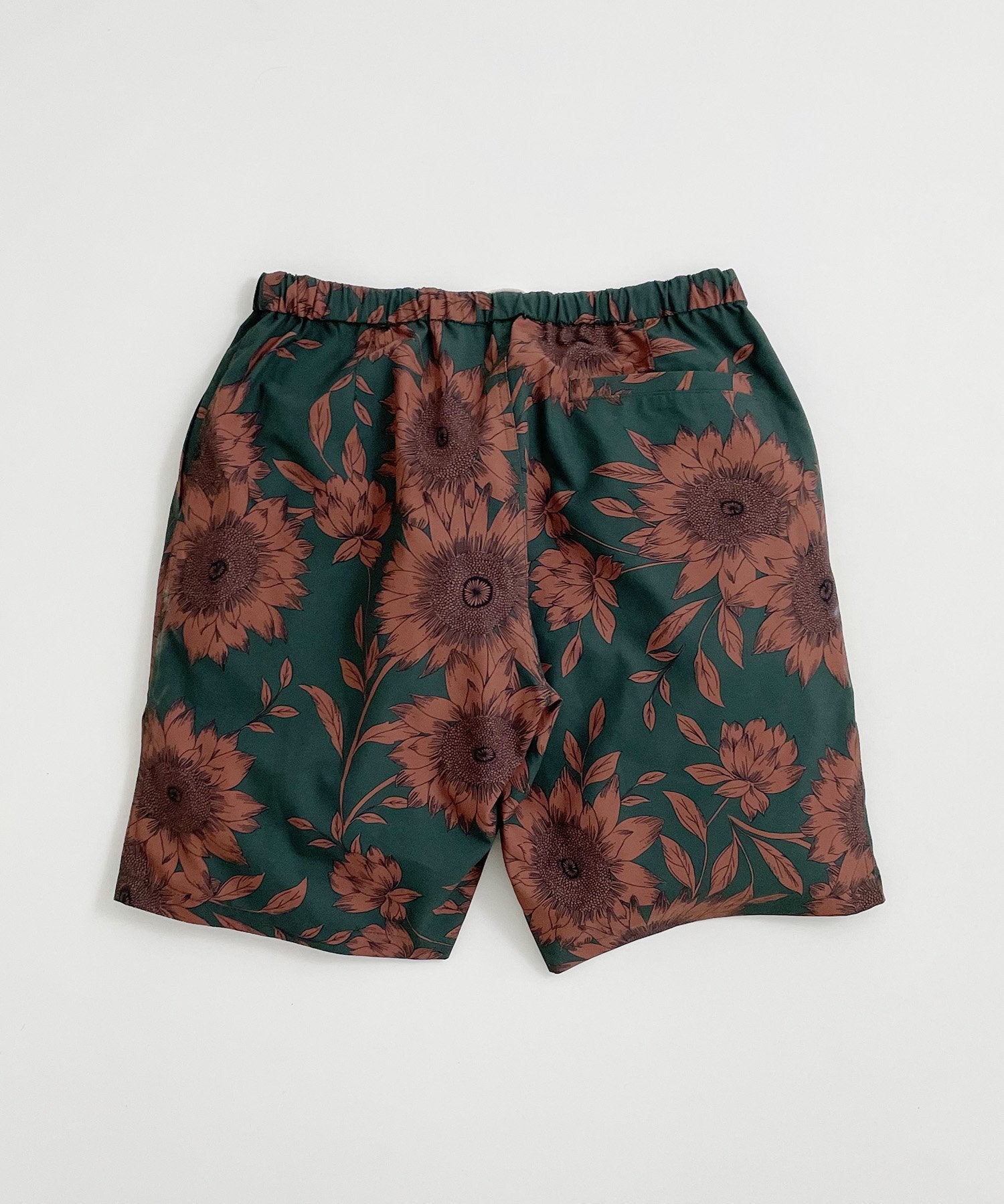 《環境配慮素材》SUNFLOWER EASY SHORTS リサイクルポリエステル UVカット［145-175cm］