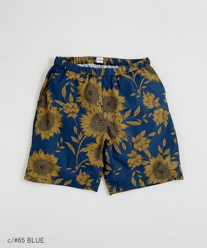[Environmentally friendly material] SUNFLOWER EASY SHORTS Recycled polyester UV protection [145-175cm]