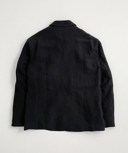 [Environmentally friendly material] LINEN/RAYON JACKET Cool touch feeling On/off use Setup compatible [145-175cm]