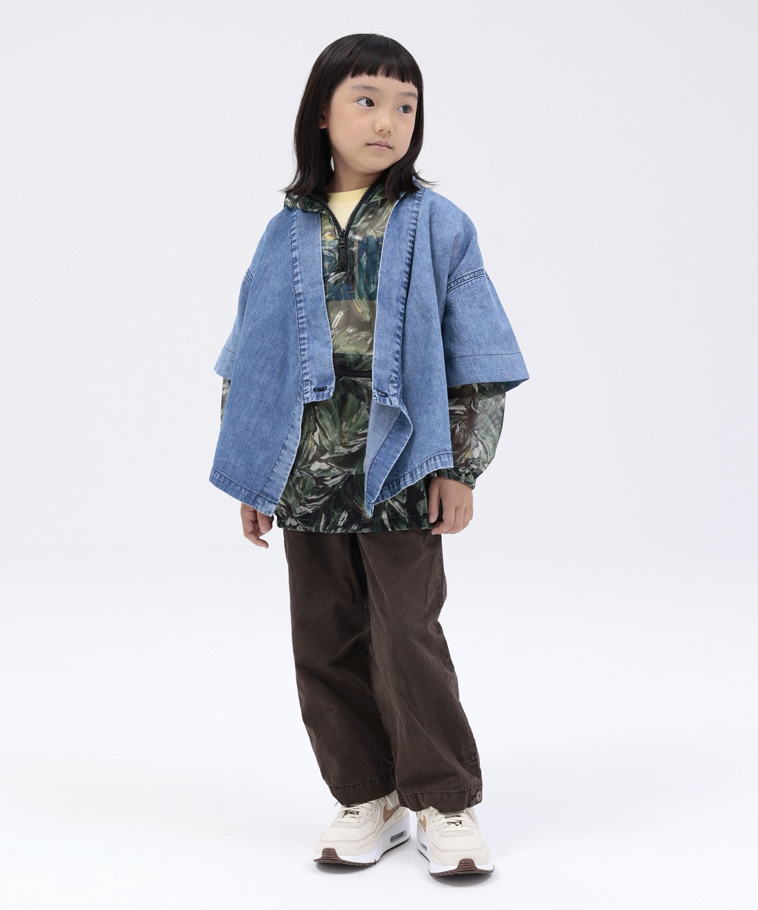 ジャケット・アウター eko オーバーサイズ テックメルトン コーデュロイ襟ハンティングジャケット