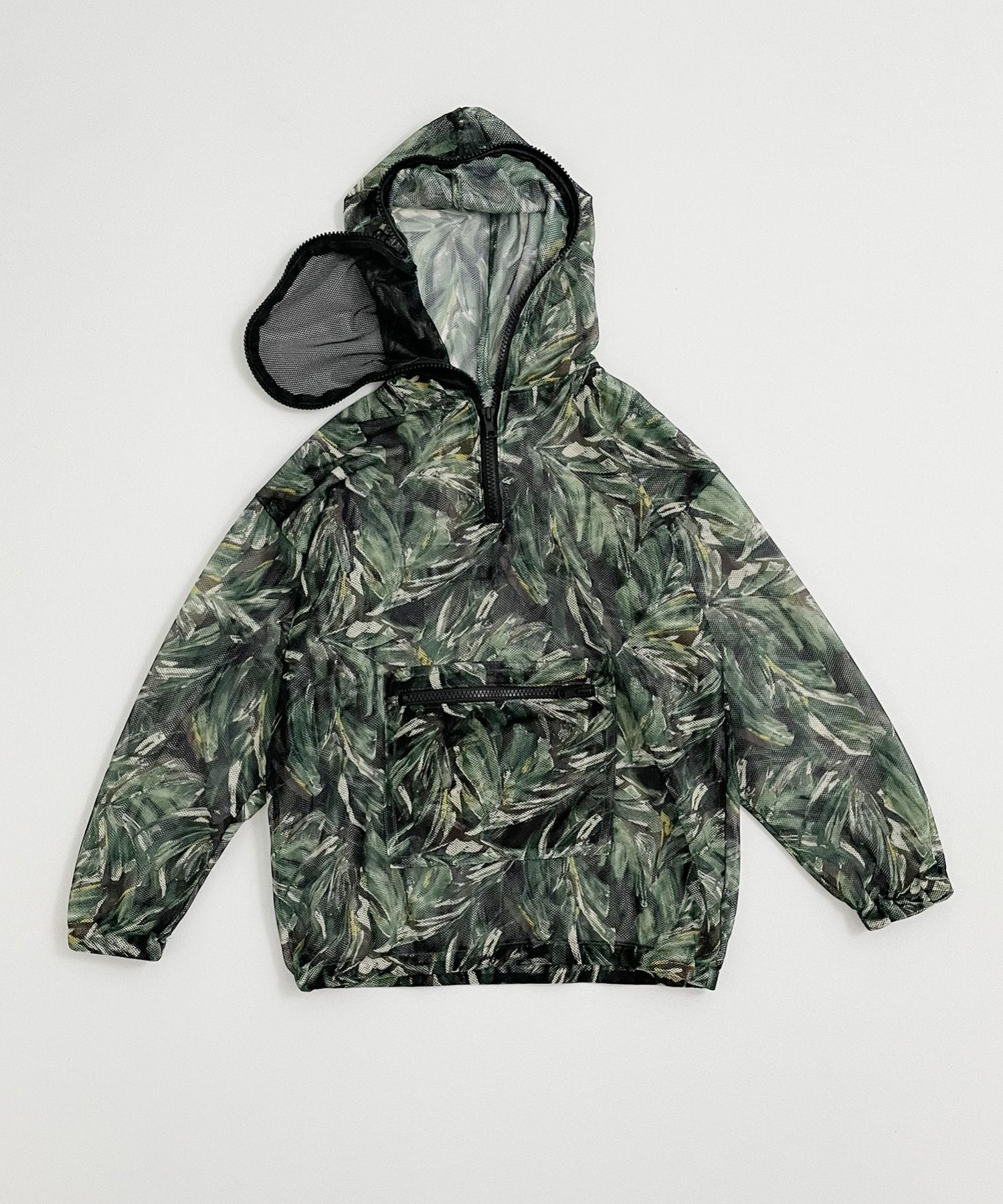 環境配慮素材》PRINT ECO MESH ANORAK リサイクルポリエステル