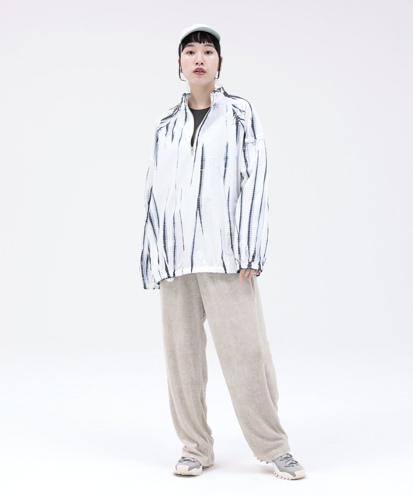 [Environmentally friendly material] OG RIP [JP DYED] TRAINING BLOUSON Organic cotton Traditional technique Set-up compatible [145-175cm]