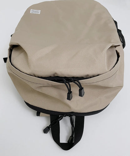 《Environmentally friendly material》EGG BAG MEGA〈BEIGE〉 Capacity 30L, School, Leisure, Recycled polyester [Ages 8 years old to adults]
