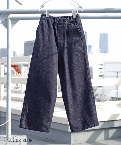 【環保材質】Re DENIM PAINTER PANTS 再生棉牛仔布 全年材質【100-145cm】