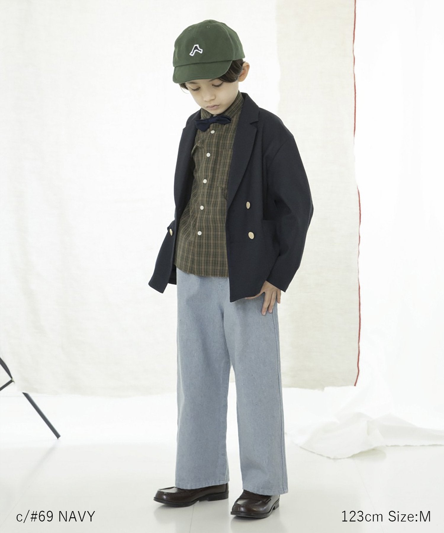 環境配慮素材》FLANNEL EASY JACKET オンオフ兼用 セットアップ対応