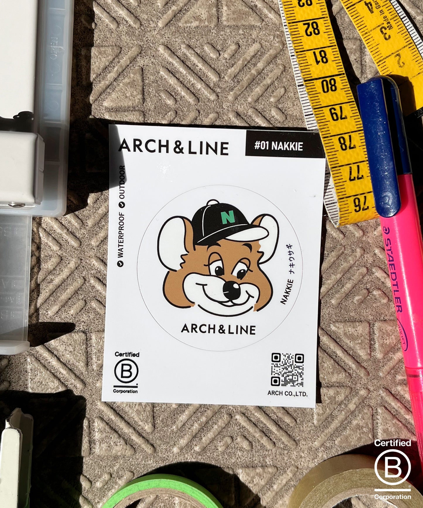 ACTIVE STICKER NO.1～10 耐水 強粘着 マイボトル