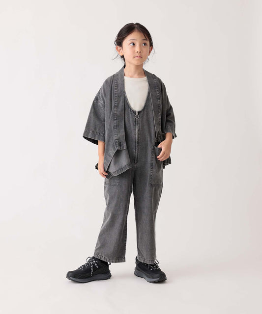 LIGHT DENIM SAMUE Samue Jinbei Setup available [100-145cm]