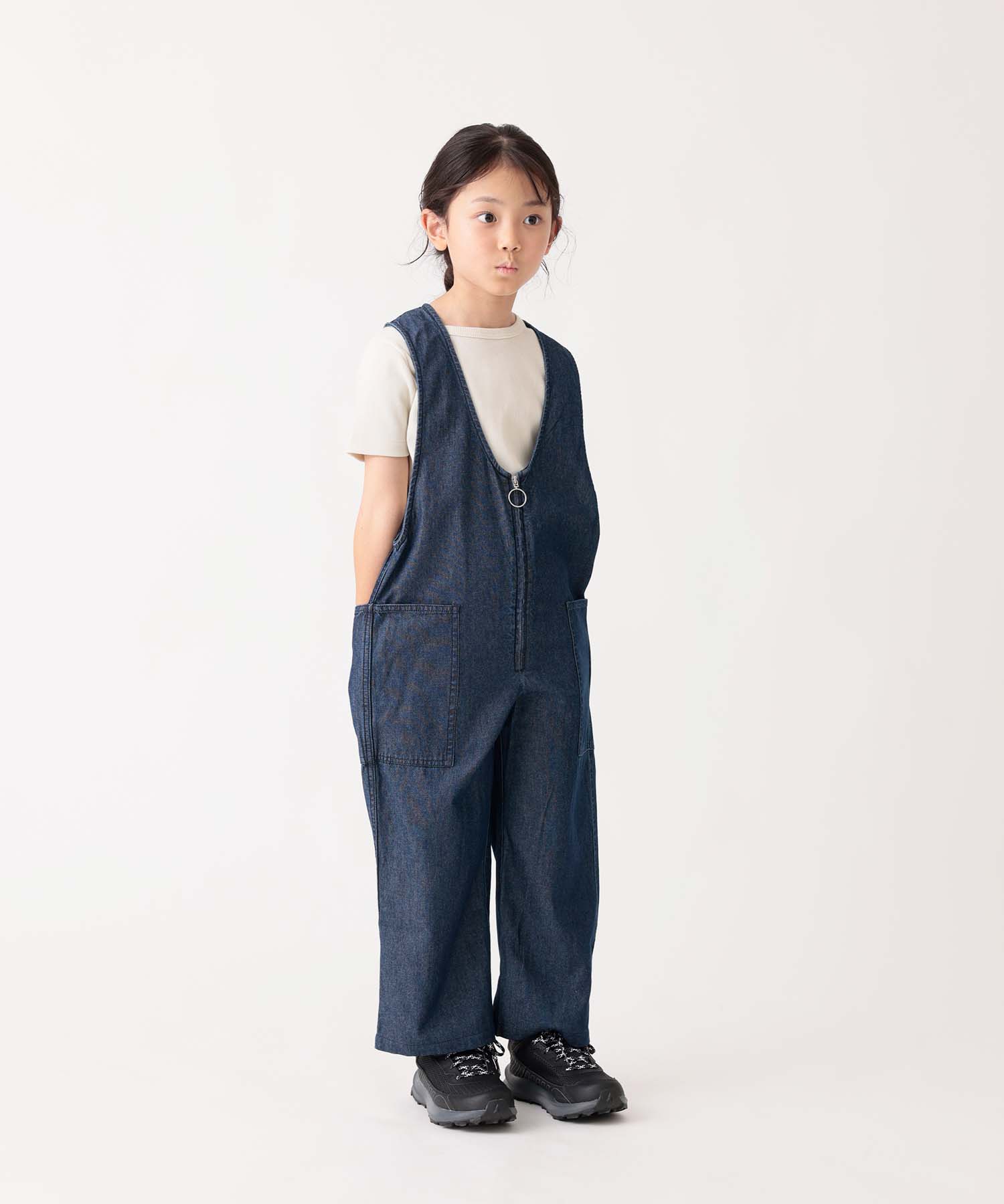 LIGHT DENIM SALOPETTE オールインワン 薄地［100-145cm］ – ARCH&LINE