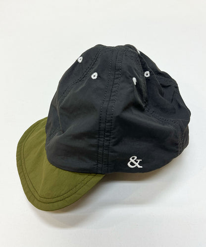 《環境配慮素材》UV CUT CRAZY CAP UVカット 撥水 接触冷感 透湿 リサイクルナイロン