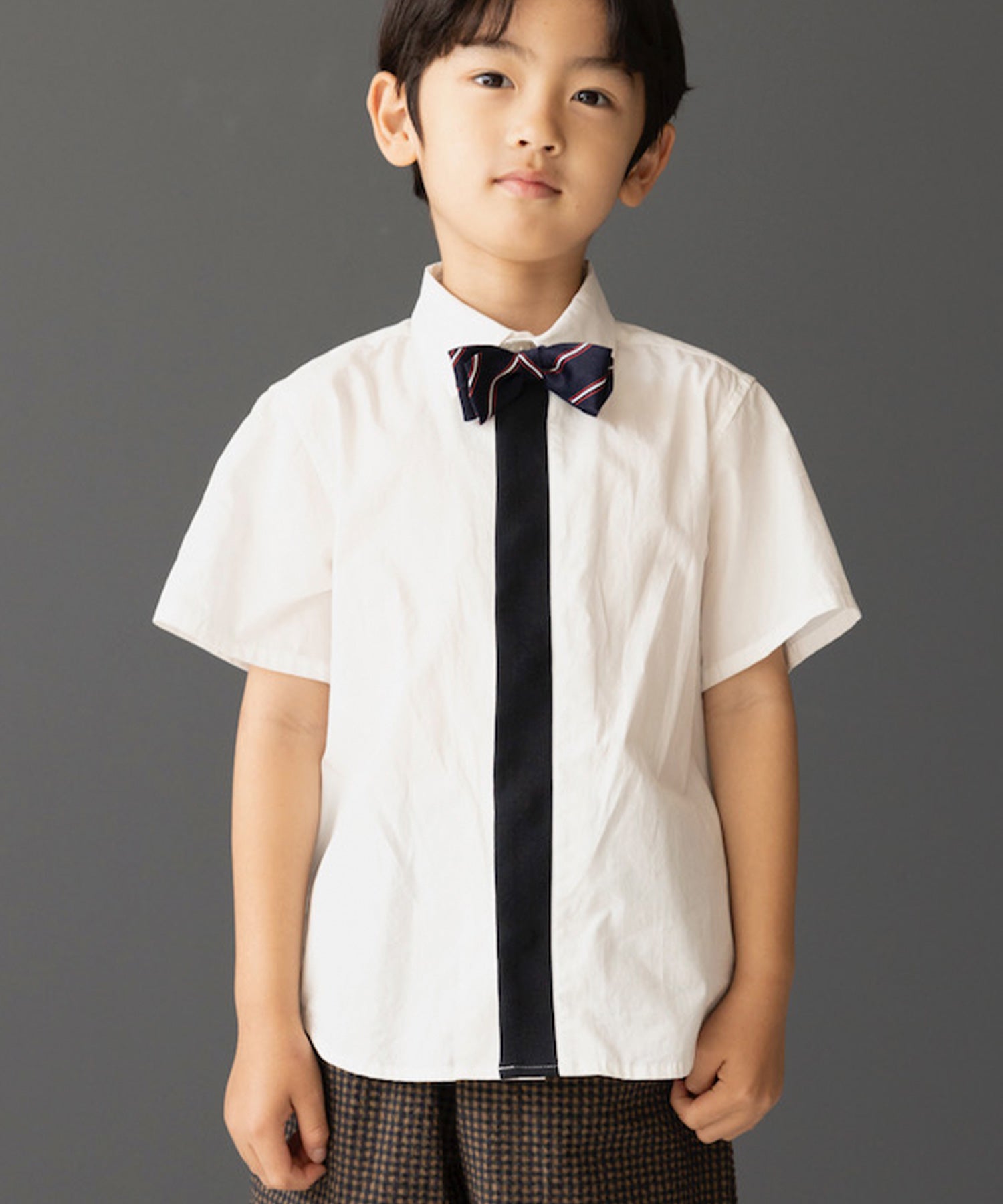 OG H/S KNIT TIE SHIRT
