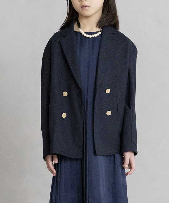 環境配慮素材》FLANNEL EASY JACKET オンオフ兼用 セットアップ対応