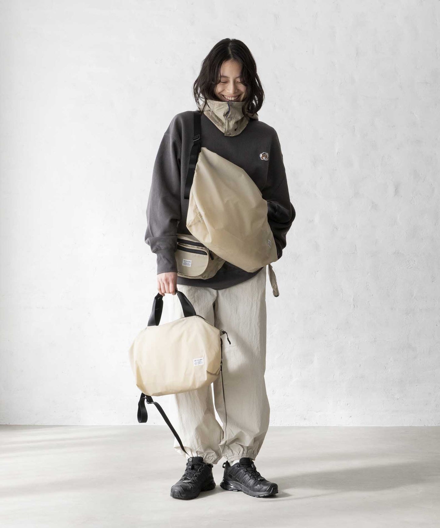 Re: NYLON CLUB BAG 弱撥水 軽量 リサイクルナイロン 親子兼用