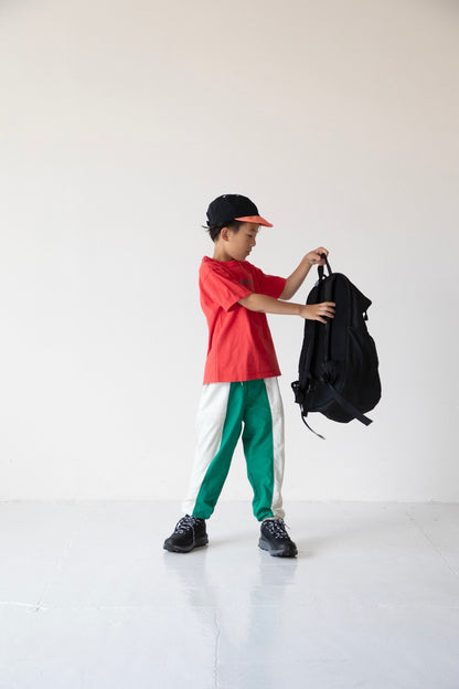 《環境配慮素材》EGG BAG MEGA  容量30L 通塾 レジャー リサイクルポリエステル［対象年齢8才～大人］