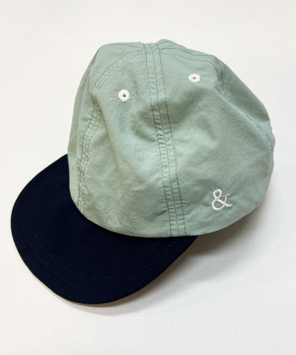 《環境配慮素材》UV CUT CRAZY CAP UVカット 撥水 接触冷感 透湿 リサイクルナイロン