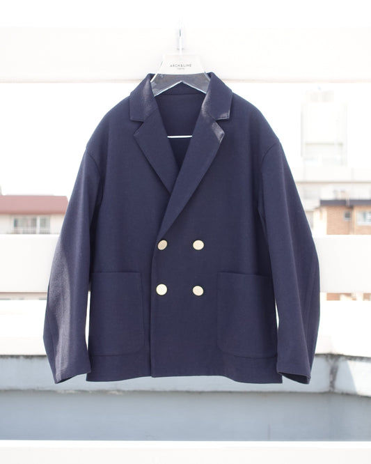 《環境配慮素材》FLANNEL EASY JACKET オンオフ兼用 セットアップ対応［115-145cm］