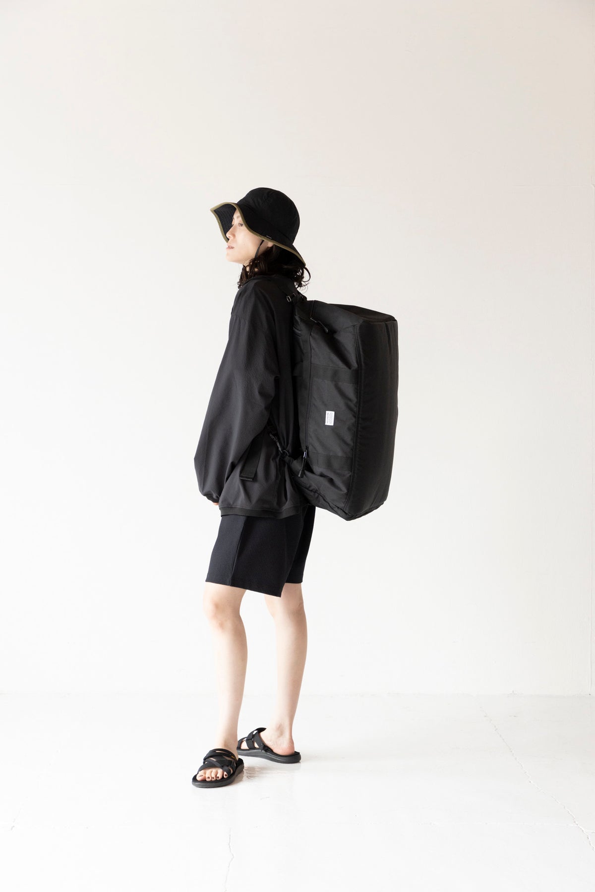 《環境配慮素材》EGG BAG MEGA  容量30L 通塾 レジャー リサイクルポリエステル［対象年齢8才～大人］