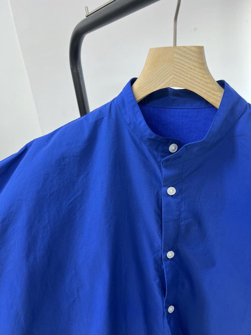 BAND COLLAR H/S SHIRT シェアシャツ 親子兼用