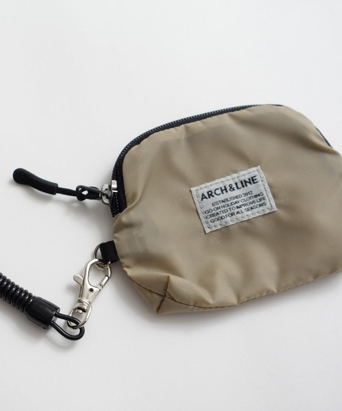 Re: NYLON MINI POUCH 弱撥水 軽量 リサイクルナイロン