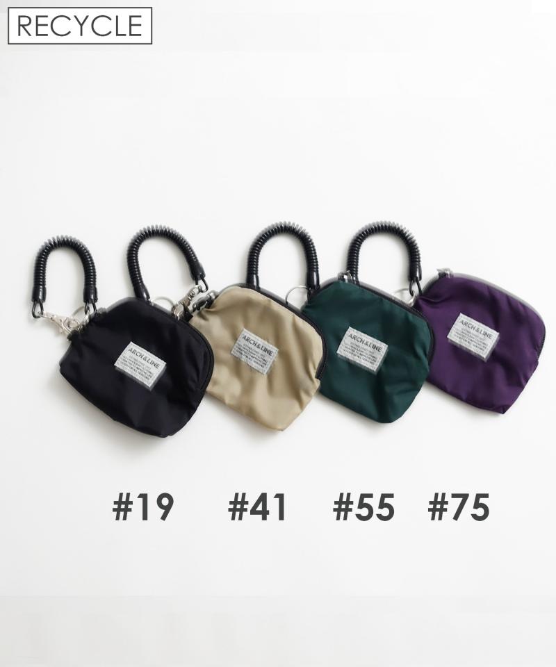 Re: NYLON MINI POUCH 弱撥水 軽量 リサイクルナイロン