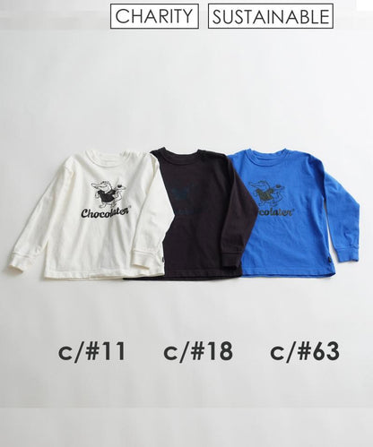 USA CO L/S TEE CHOCOLATER