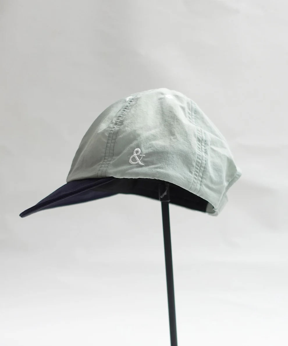 《環境配慮素材》UV CUT CRAZY CAP UVカット 撥水 接触冷感 透湿 リサイクルナイロン