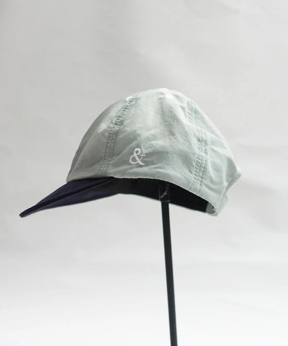 《環境配慮素材》UV CUT CRAZY CAP UVカット 撥水 接触冷感 透湿 リサイクルナイロン